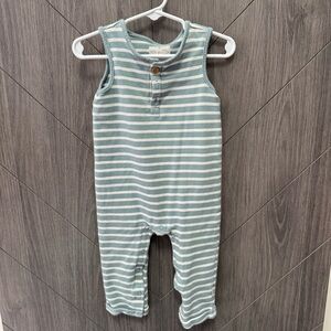 Little Planet by Carter’s Striped Sleeveless Baby Romper